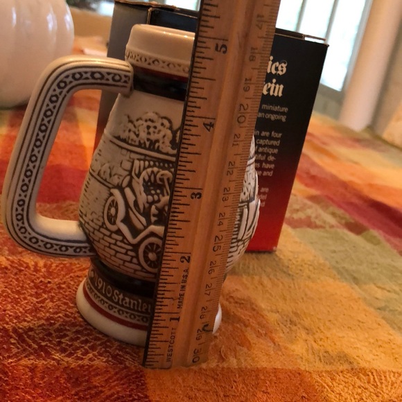 NIB 1982 Avon limited edition cCar Classics design beer stein - Picture 14 of 16